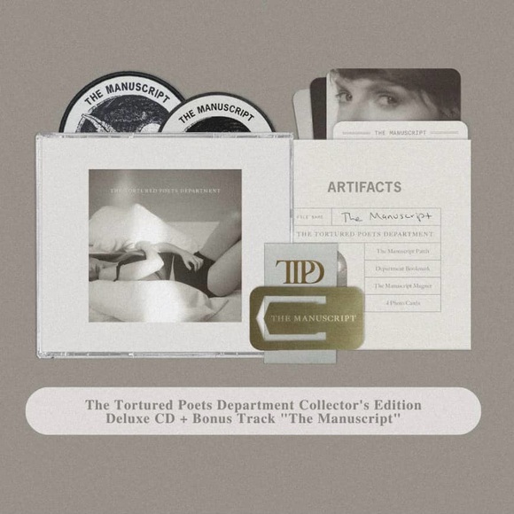 Taylor Swift TTPD Collector’s Edition Deluxe CD Bundle - Picture 4 of 7